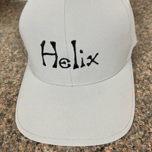 Helix Flex-fit delta golf/baseball hat light grey